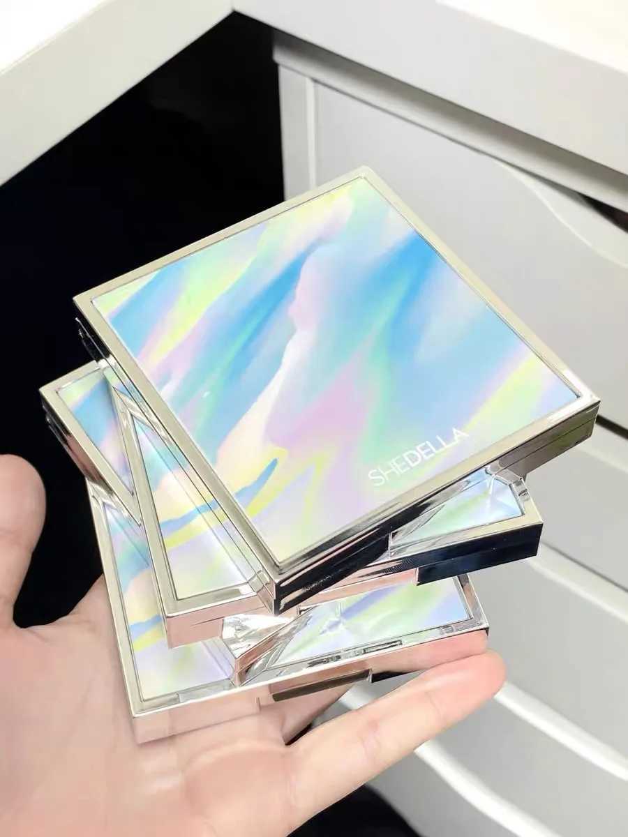 Shedella 9 Color Eyeshadow Palette Macaron Matte Pearlescent Glitter Waterproof Lasting Play Makeup Blue Smoky Novice Makeup W250520