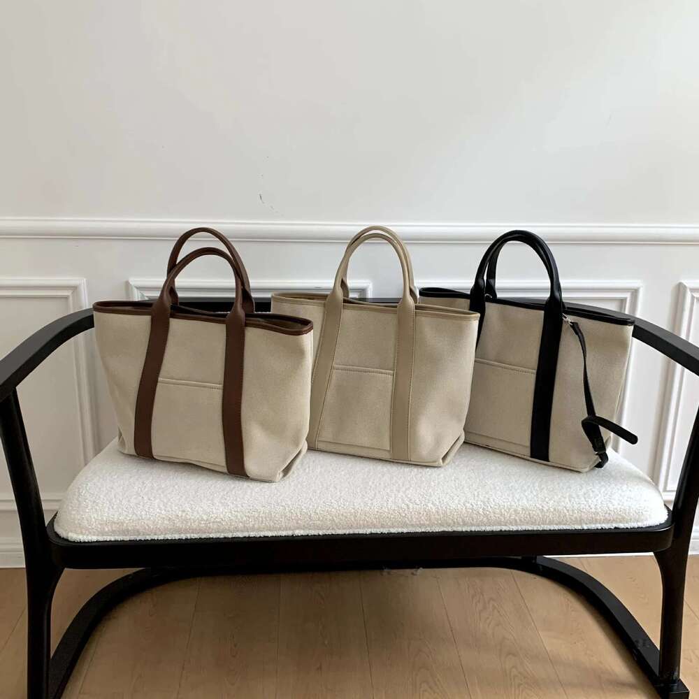 Kpop Canvas Women Handbag Large Capacity Brand Design Patchwork Female Shoulder Ladies Big Totes Casual Travel Shopping Bag