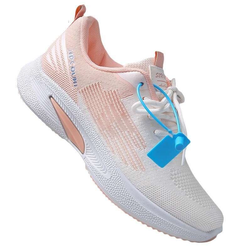 New Thick soled Fashionable Breathable Lightweight Women's Outdoor Casual Trendy Pair Flyknit Sports Shoes for Women