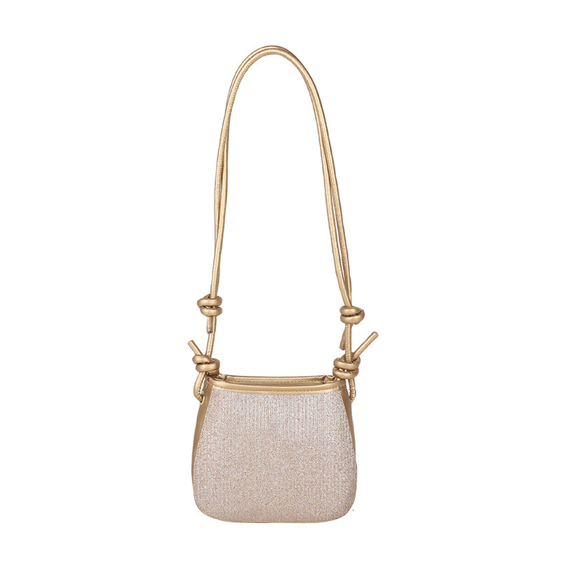 Free Delivery Designer Bag Niche Design Texture 2025 Summer Collection Solid Color Versatile Western Commuter Bucket Single Shoulder Crossbody Bag Lux