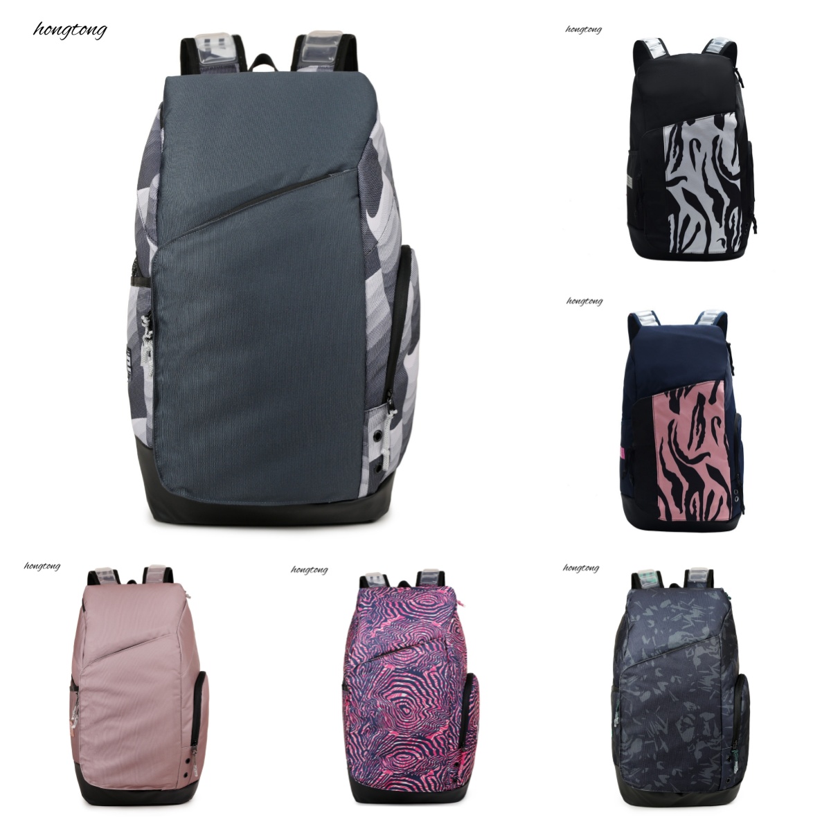 Elite bag outdoor bags basketball backpack large capacity air cushion breathable sports training backpacks unisex 36-55l