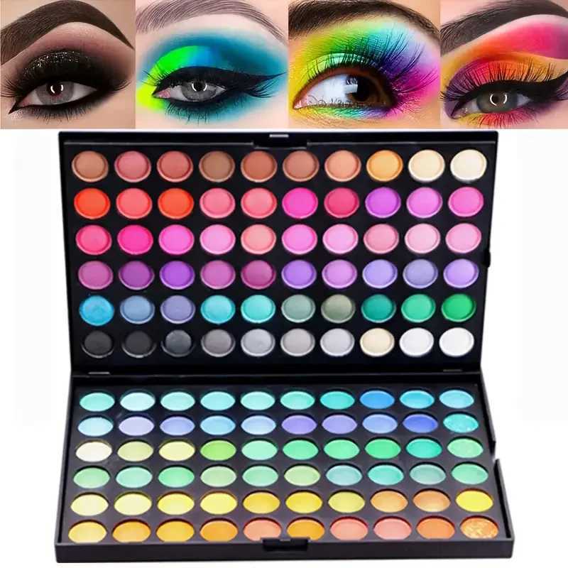 120 Color Eyeshadow Palette with Matte and Shimmer Effects Nude Warm Tones for Parties Events and Professional Makeup ArtistryXJ250520