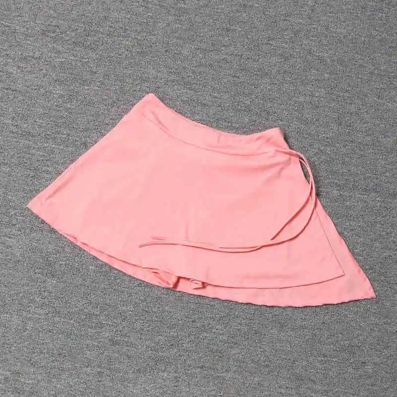 Sports yoga shorts; Badminton tennis skirt pants; Half-body quick-drying pocket shorts; Side wear tie skirt pants; Wear outsideXJ250520