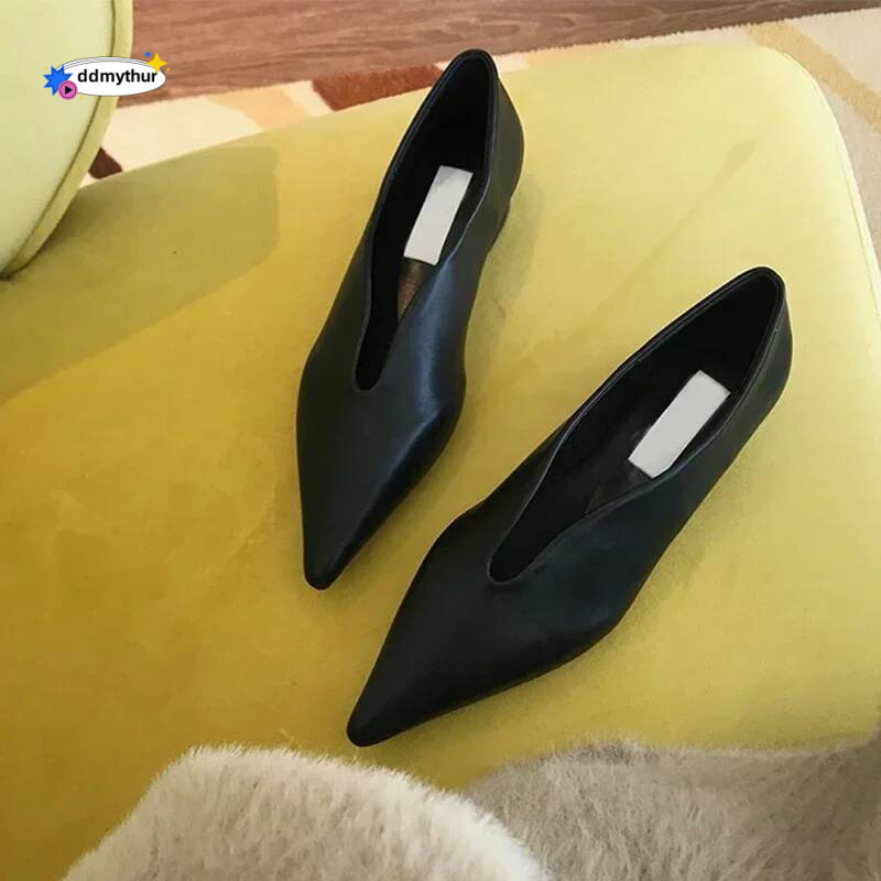 Trend Women Flats Sandals Summer New Pointed Toe Retro Oxford Mules Casual Ladies Shoes Walking ddmythur