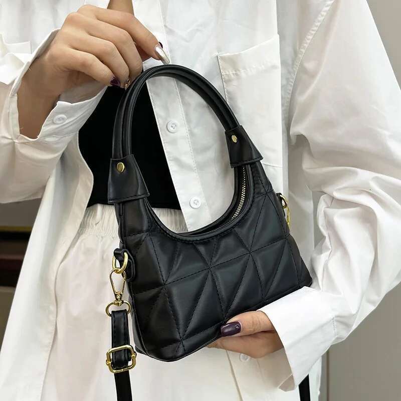 Chic Parisian Designer Crossbody Bag Premium Calf Leather Vintage Minimalist Satchel With Antique Gold Hardware