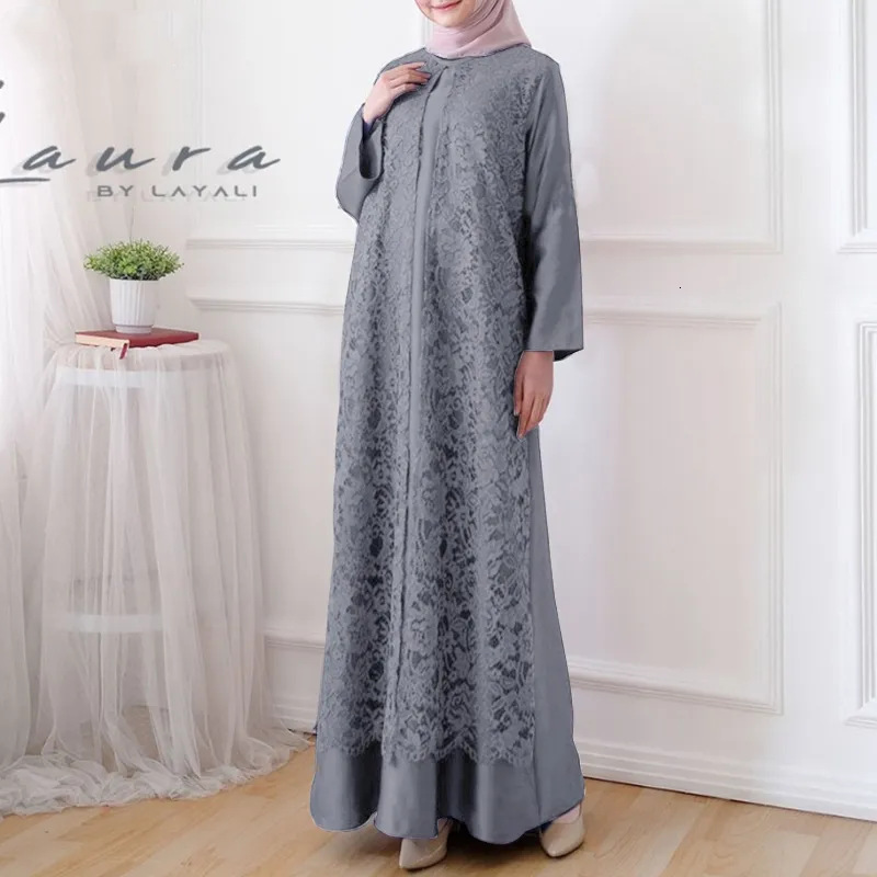 Designer's Fashion Muslim Clothing Women's Plus Size Robe Dress 2025