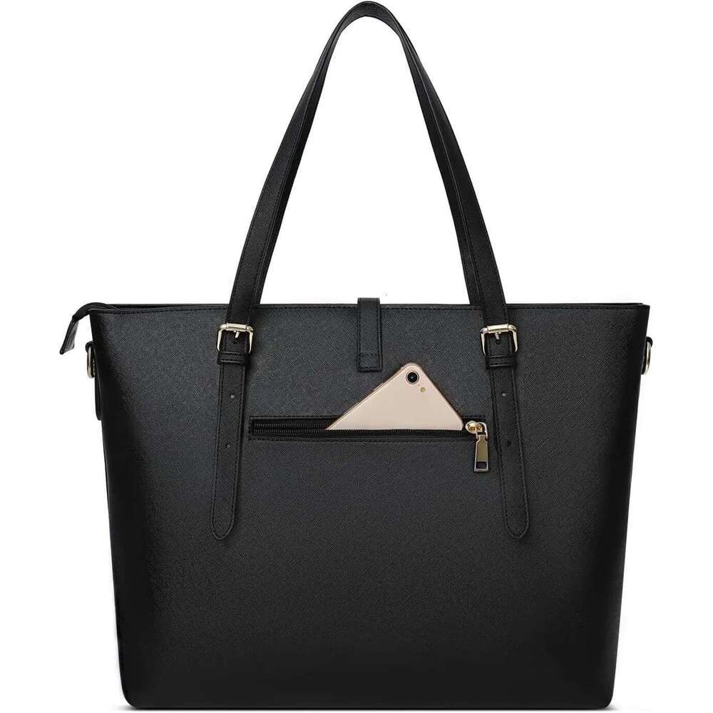 Laptop Tote Bag for Book Pro 16 2024-2019 M2 A2780 M1 A2485 Pro/Max A2141 15 15.6 inch Notebook PU Leather Briefcase