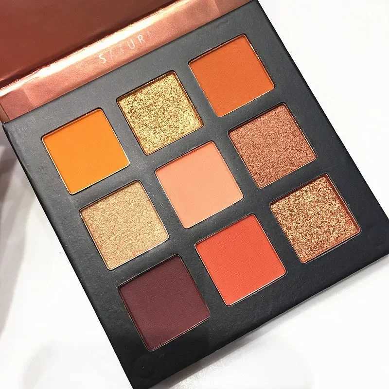 Beauty GLAZED Eyeshadow Palette 9 Color Shimmer Matte Longlasting Waterproof Palette MakeupXJ250520