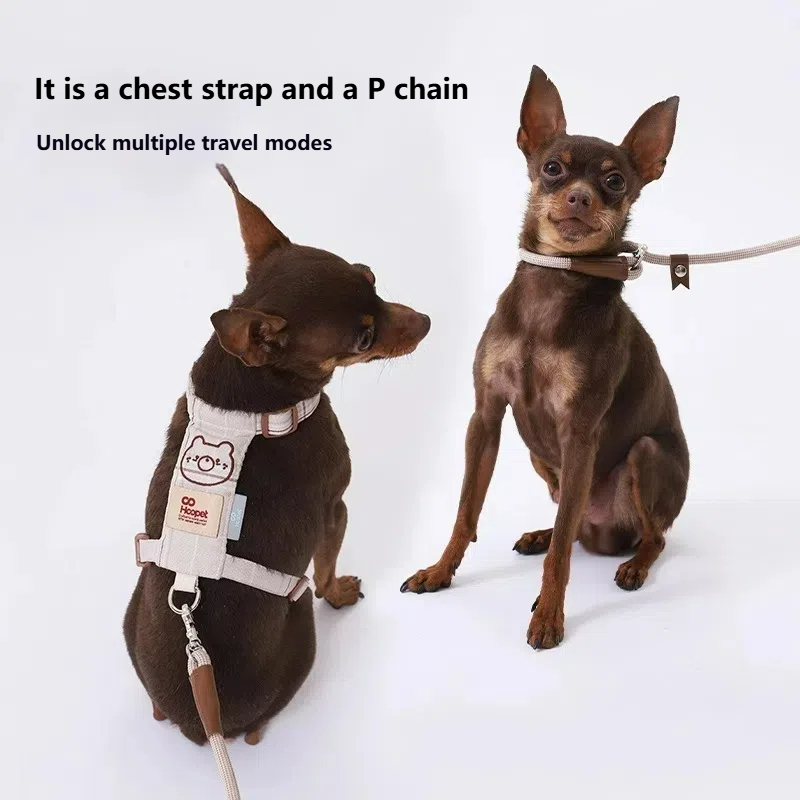 Anti-Escape Dog Back Support Belt Secure P-Lead Pet Leash Dog harness