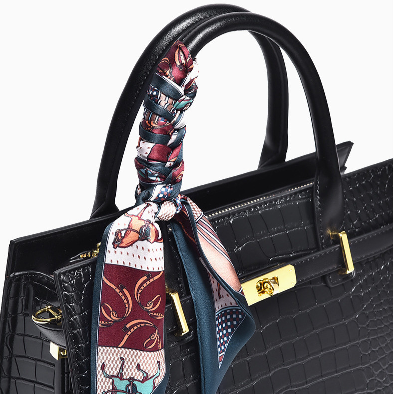 Free Shipping Designer Bag Women's Handbag Trendy And Fashionable Crocodile Pattern Shoulder Bag Hot Selling Large Capacity Commuting Bag High-qu