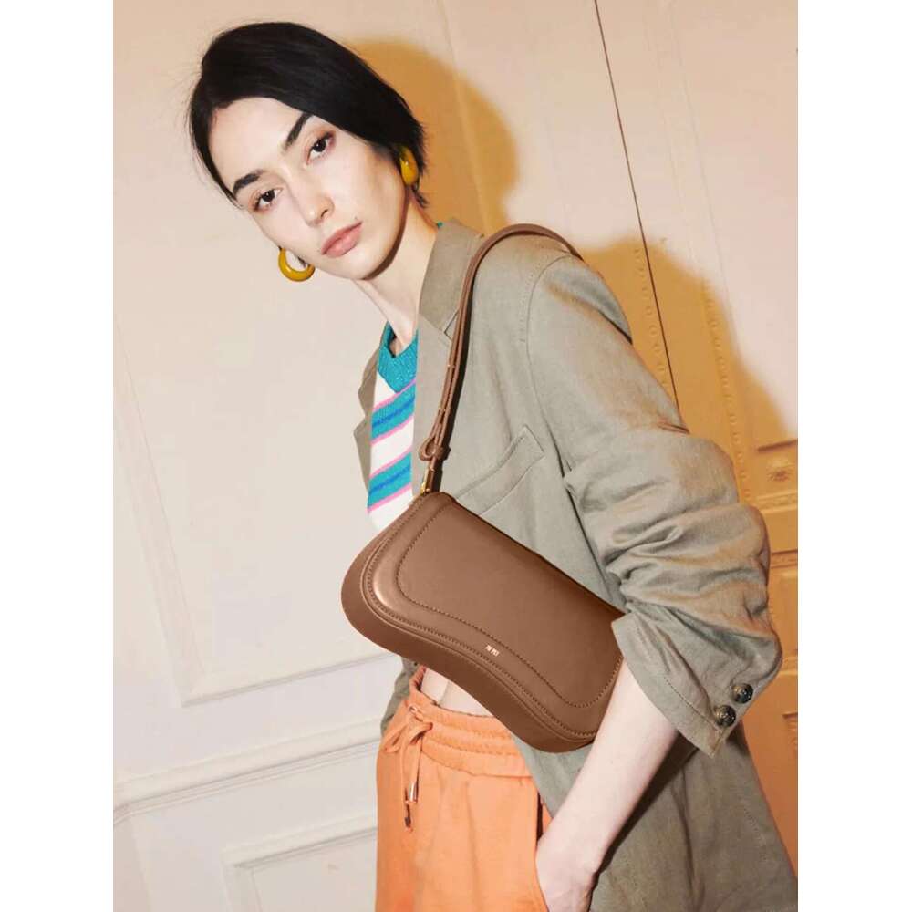 Elegant Fashionable One Shoulder Diagonal Cross Bag For Gift Giving, Casual And Versatile Commuting, Portable Pudding Armpit