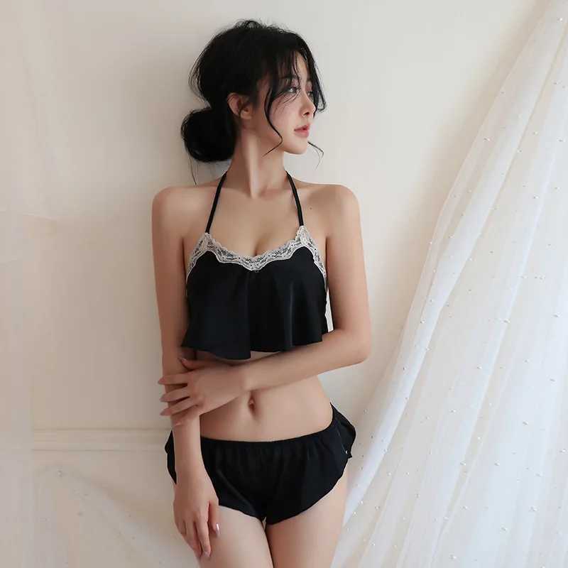 Lingerie Straps pajamas lace silk sexy adult womens clothing adult sexy sets fancy clothes sexy-underwear-woman R250520