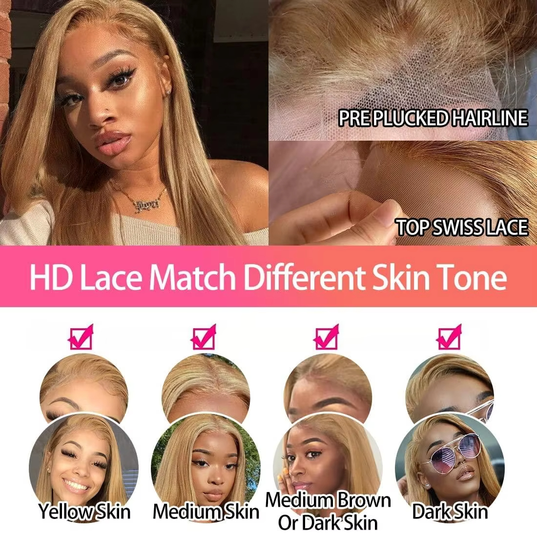 Lace Wigs 250 Density 34 Inches Bone Straight 13x4 Transparent Lace Front Simulation Human Hair Wigs Brazilian Glueless HD Transparent Straight Fronta