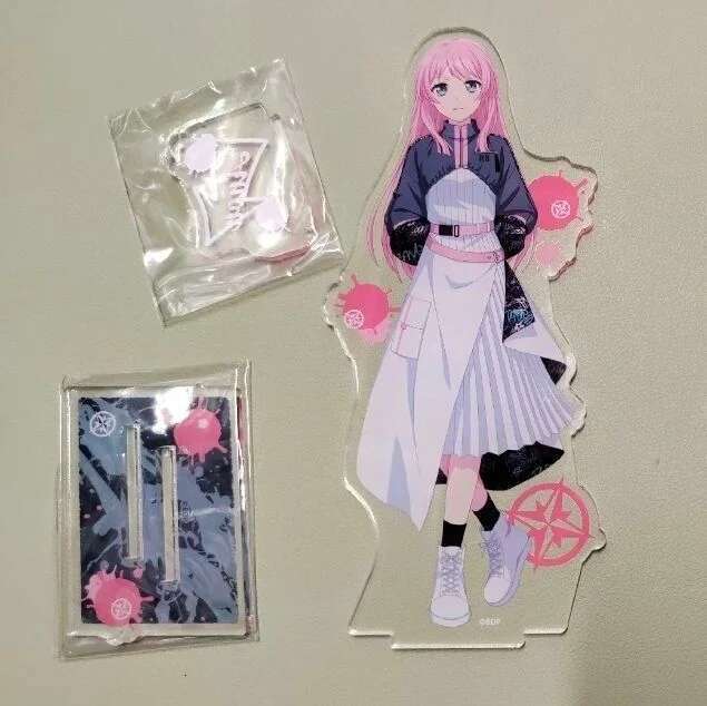 BanG Dream Anon Chihaya Cosplay Anime Acrylic Figure Standing Model Desktop Plate Stand Ornaments Accessories