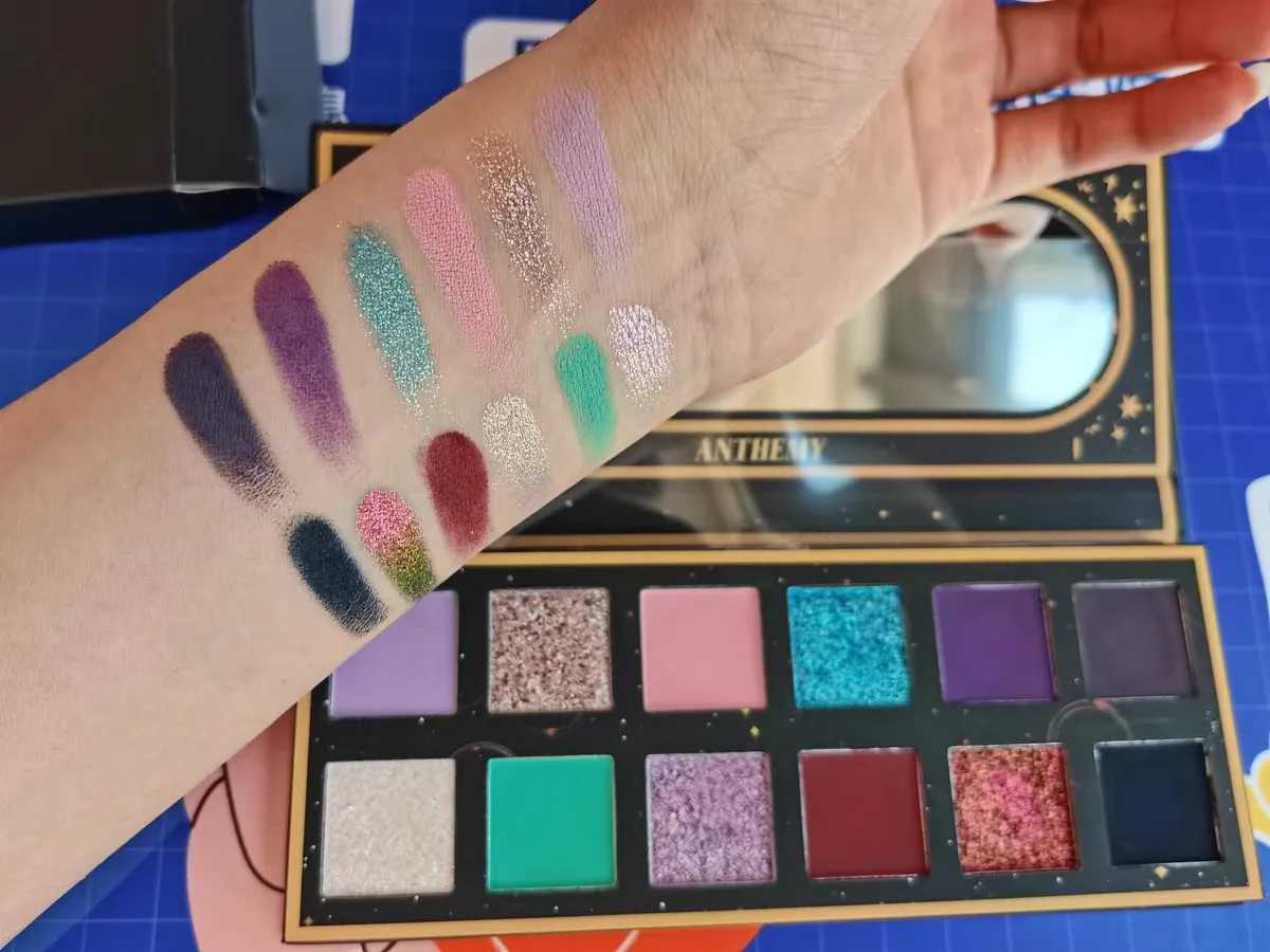 Anthemy Backlight Butterfly Twelve-color Matte Pearl Chameleon Eyeshadow Palette W250520