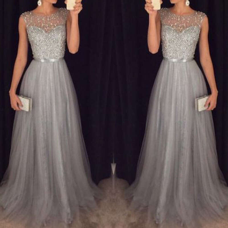 European American spring and summer women's hot selling mesh sleeveless sequin dress 2025 temperament versatile new trend clothing ins