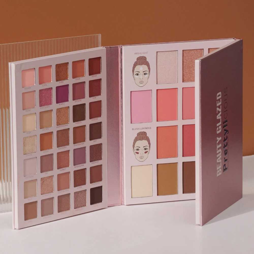 82 Color Matte Eyeshadow Palette Earth Color Shimmer Glitter Earth Eye Shadow Power Set Cosmetic Makeup Tools Make Up W250520