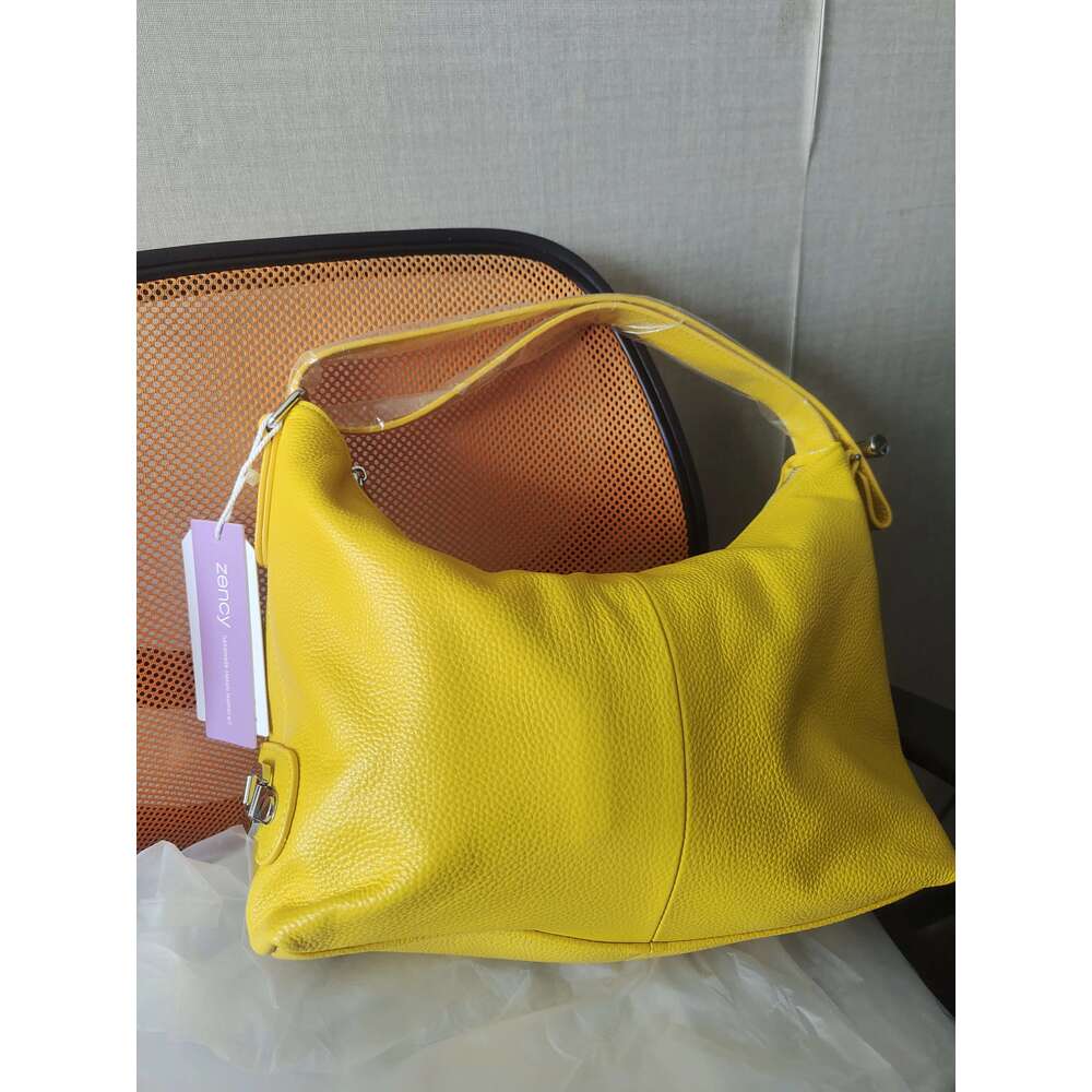 Women's Bags Designer Zency 100% Genuine Leather Girls Tote Bag Fashion Lady Shoulder Classic Handbag Satchel Pocketbook Hobo Bags