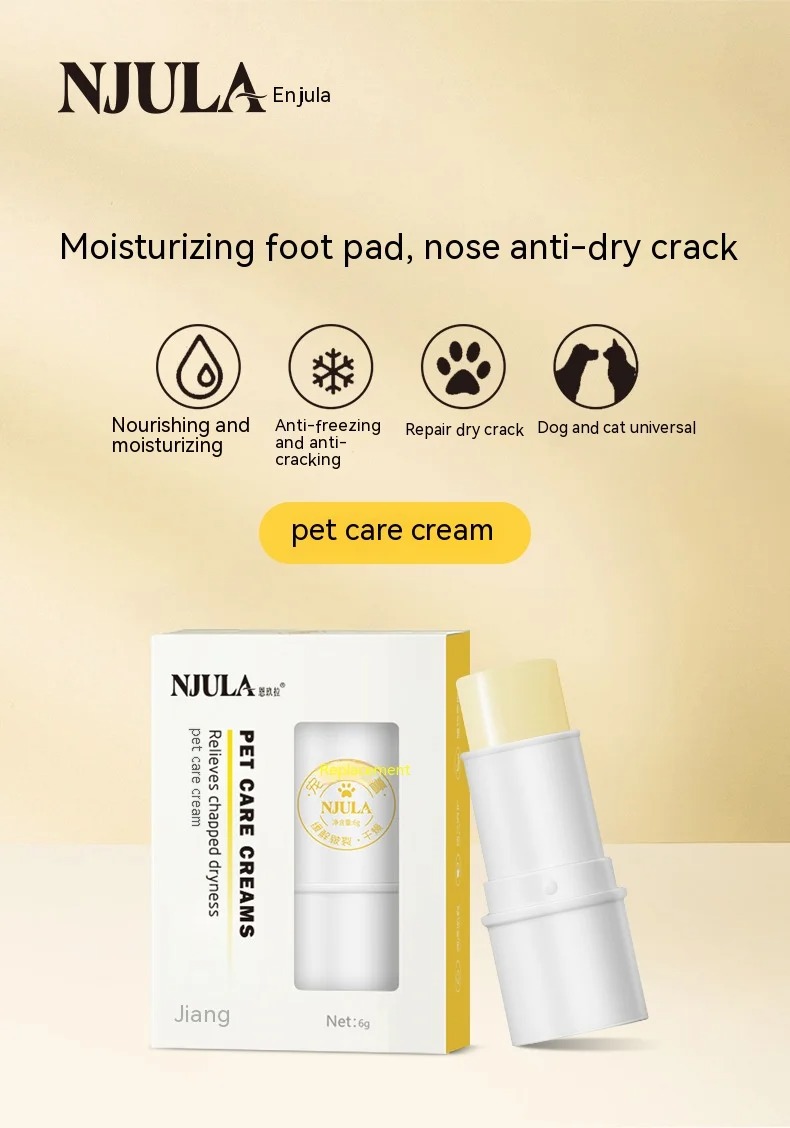 Pet Paw Care Balm Moisturizing and Comforting Balm for Dogs and Cats Puppy, Moisturizing Nose