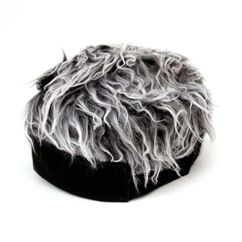 Unisex Casual Camouflage Visor Hat Men Women Adjustable Sun Sunshade Hip Hop Baseball Cap With Spiked Hairs Wigs Casquatte 250519