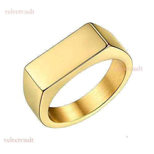 Unisex stainless steel engagement strap with dome and blank jewelry ring