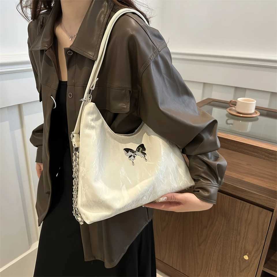Designer-Inspired Hobo Shoulder Bag Large Capacity PU Leather Handbag M250520