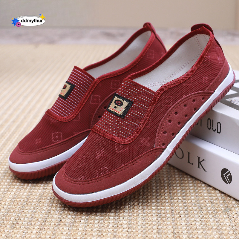 Lutai Spring and Autumn Labor Mom Walking Work Shoes, Lightweight, Breathable, Durable, Ultra Light Soft Cloth Shoes ddmythur ddmythur