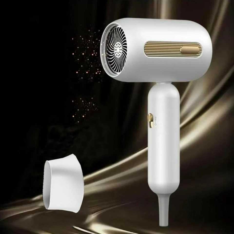 Professional Salon Quality One Piece High Power Hair Dryer with Strong Air Nozzle High Speed Movement and Low Noise for Effort z250520