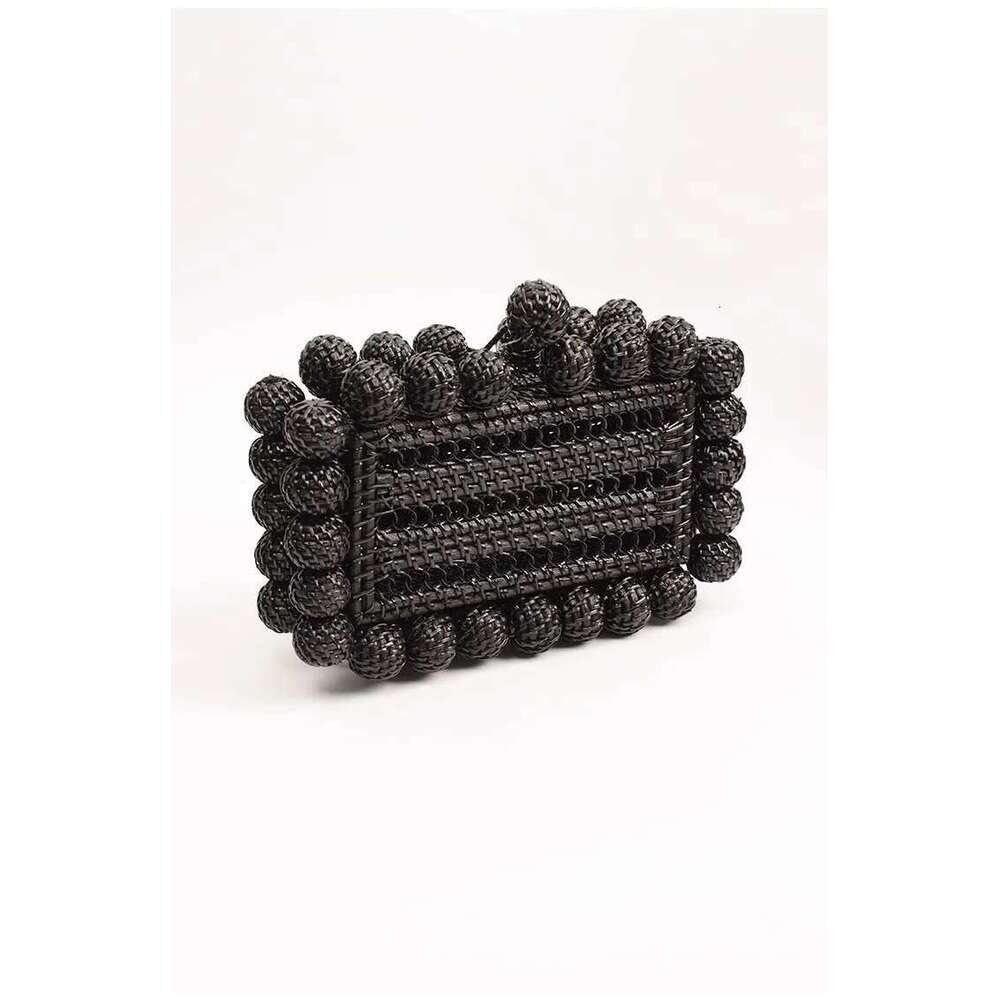 Women Cane Bag Rattan Clutch Bag For Wedding Party Purse Summer Beach Wicker Handbag Designer 2024 New