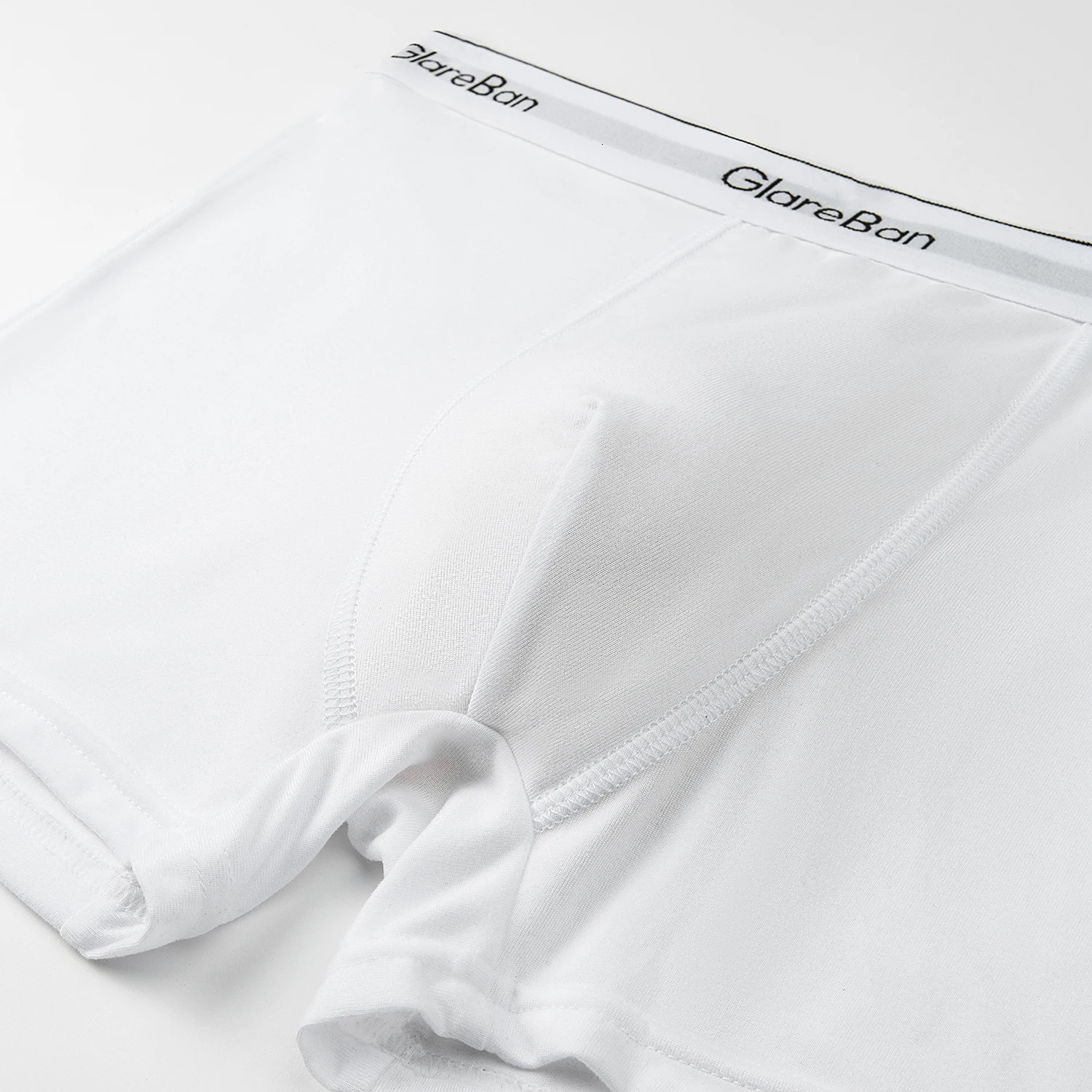 6pcs Pack White Men Panties Polyester Underwear Male Boxer And Underpants For Homme Set Shorts Box Slip 250520