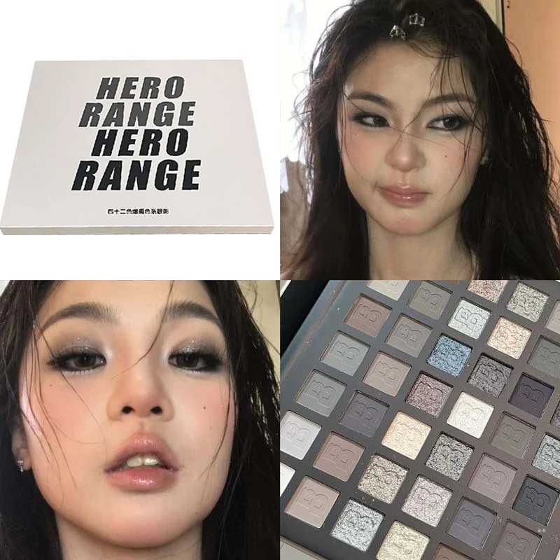 42 Color Eye Shadow Palette Original Korean Makeup Original High-end Makeup Grey Blue Smoky Seductive Christmas Makeup Fashion W250520