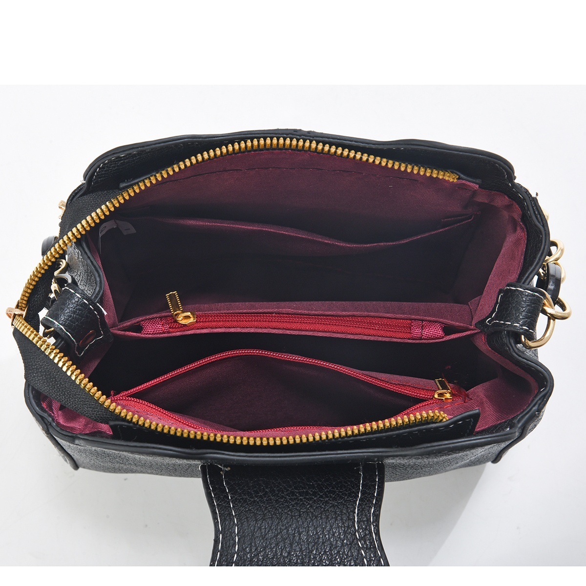 2025 new versatile fashionable bucket high-end and trendy single shoulder crossbody bag practical for women