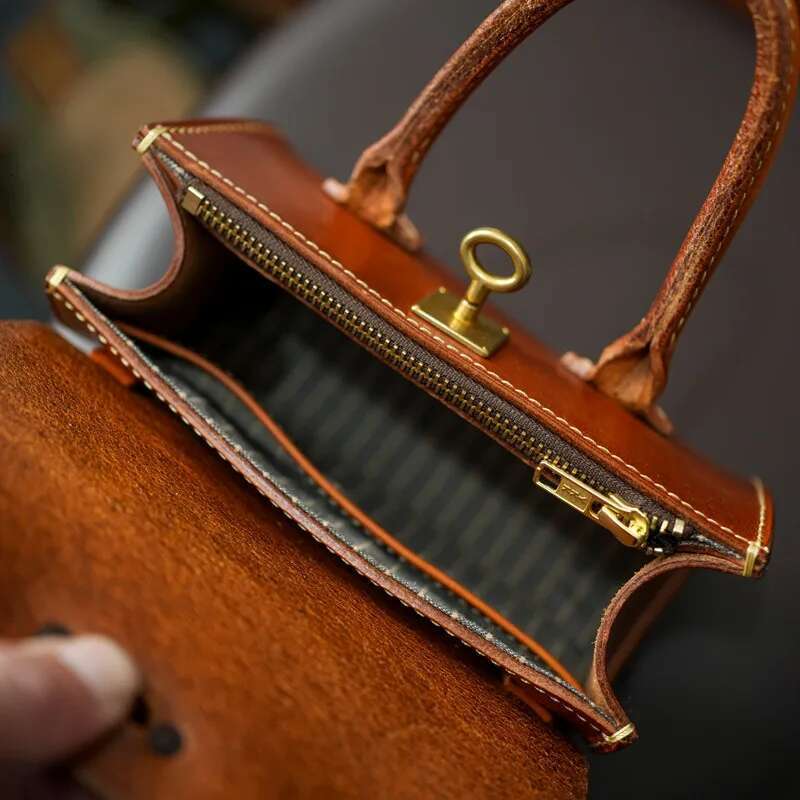 PNDME Top Quality Genuine Leather Women's Handbag Organizer Designer Real Cowhide Female Daily Party Cute Crossbody Bags