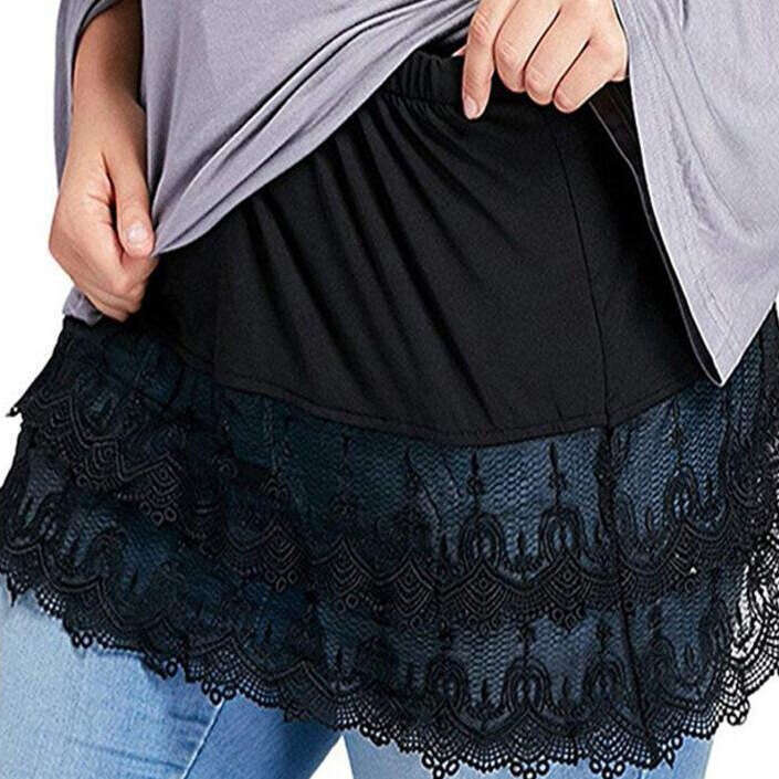 Womens Dress Women Dresses Summer Dresses Vestido Dresses for Woman Partydress Spring/summer New Womens Lace Short Skirt Large Bottom Outer Skirt