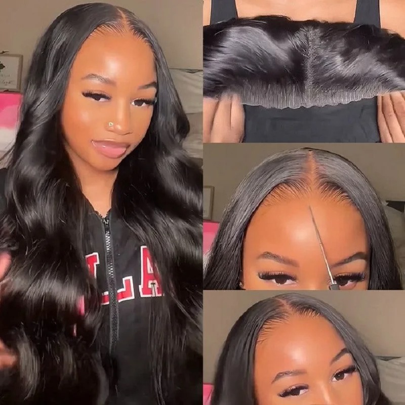 HD 13x6 Lace Front Human Hair Wigs 36 Inches Transparent Body Wave Closure Brazilian Remy 13x4 Lace Frontal Wig synthetic lace front wigs