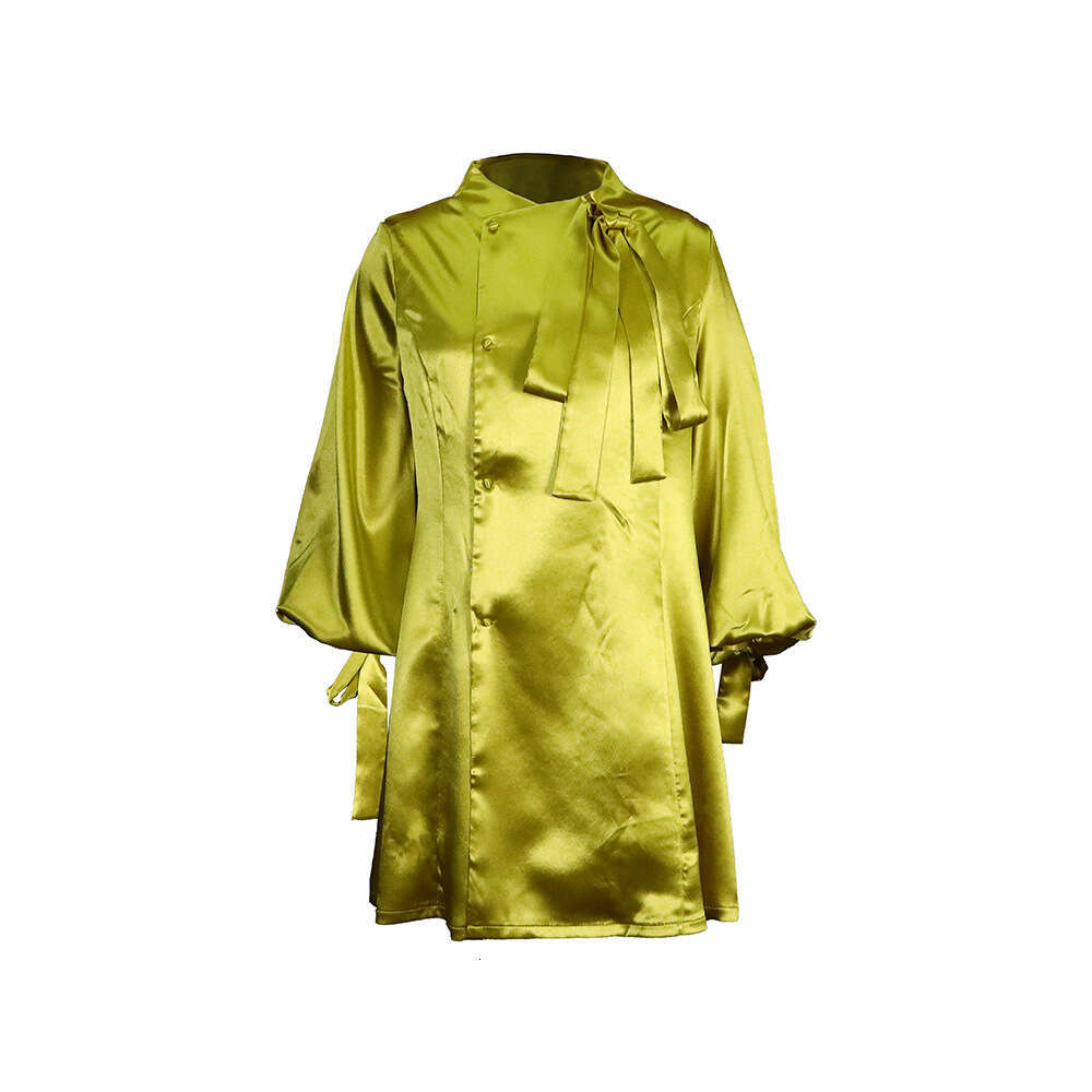 Women's Wear Women's New Strap Bubble Sleeves Waistband Fashion Large Size Dress