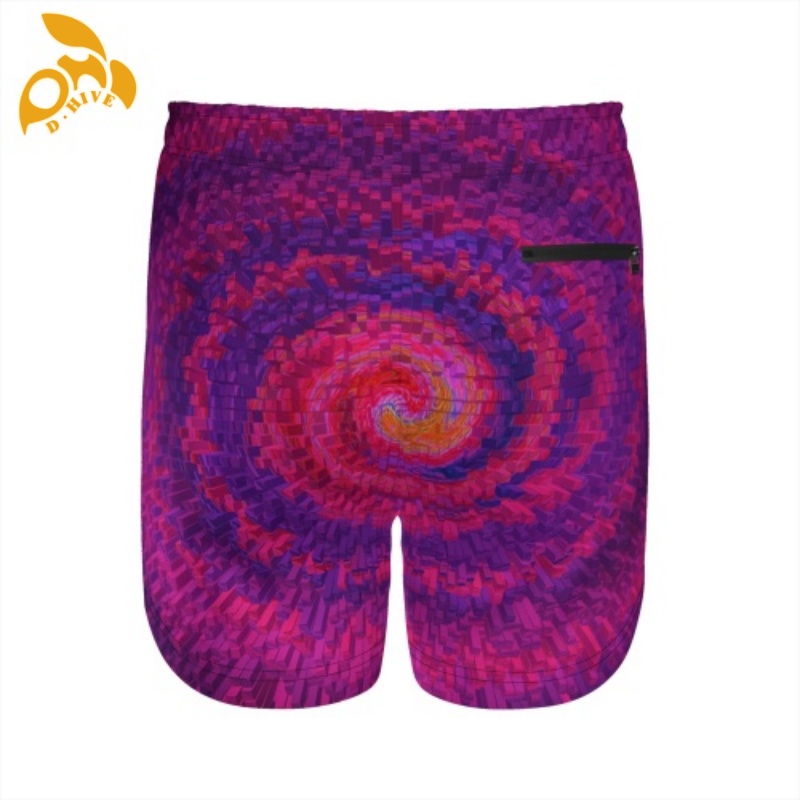 Free Shipping Summer New Fashion designer men's polyester short sport beach pants outdoor swiming size S-3XL