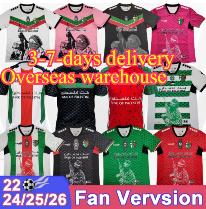 25 26 Palestino Mens Soccer Jerseys Palestine National Team CARRASCO BENITEZ N.MEZA ESPINOZA ZUNIGA Home Away 3rd 4th GK 2024 Football Shirt