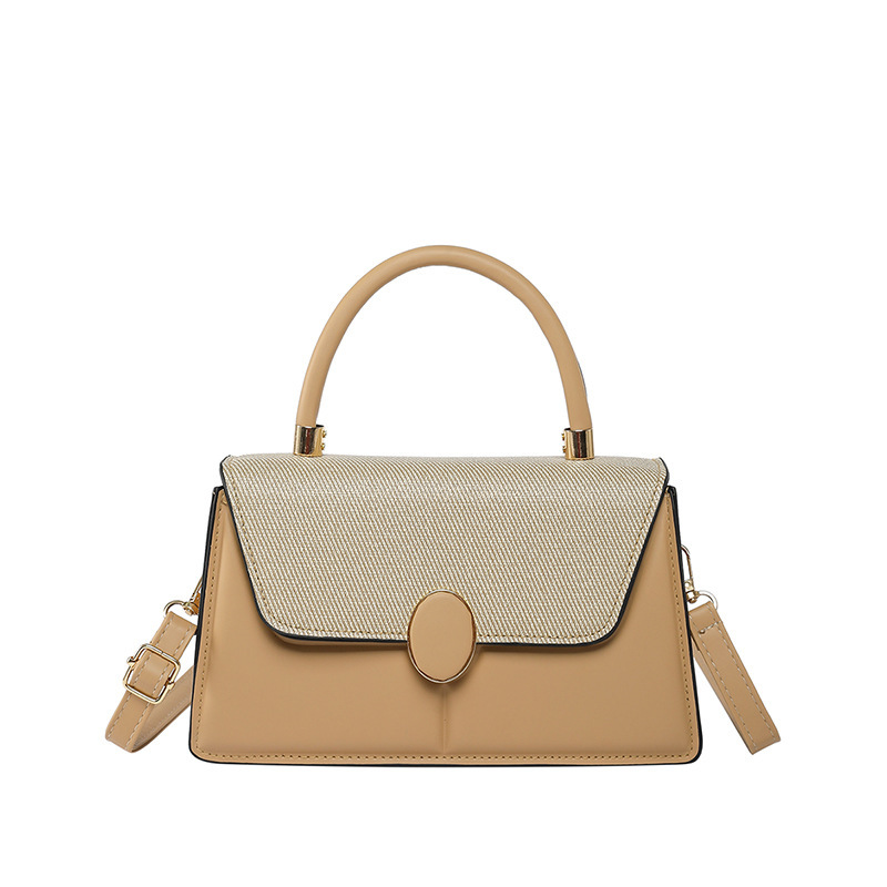 Free Delivery Designer Bag Fashion Cover Contrasting Color 2025 New Simple And Casual Early Spring Western Style Single Shoulder Crossbody Hand Held S