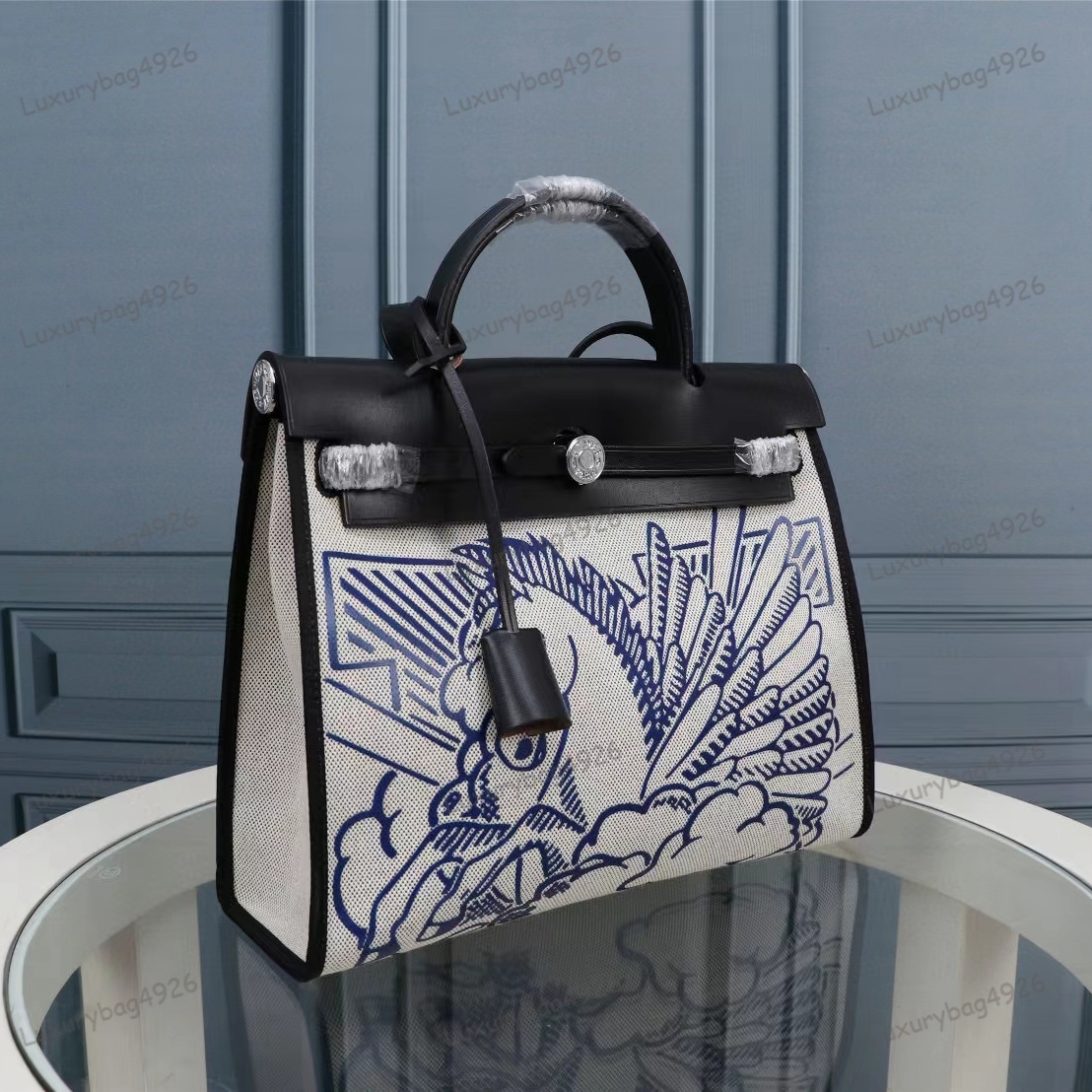 12A Top Luxury Bags Designer Womens Handbags Waterproof Canvas With Graffiti Hot Crossbody Ladies Casual Genuine Leather Shoulder Female Large Handbag