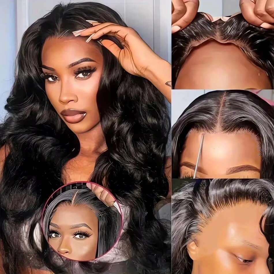 Body Wave Glueless Human Hair Ready To Wear 5x5 Frontal 4x4 Brazilian Closure Wig For Women Lace Front Wigs