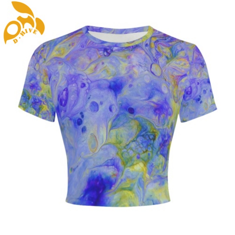 Free Shipping Summer Short sleeve shirt Customized Tees fashion Ladies' umbilical T-shirt size S-3XL