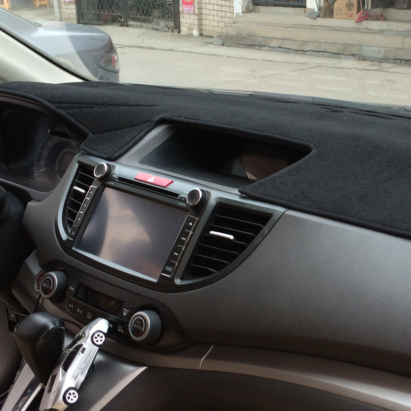 For CRV 2012-2016 Dashboard Sunshade Cover, Front Windshield UV Protection, Heat Blocking Sun Visor Pad, Car Interior Accessory