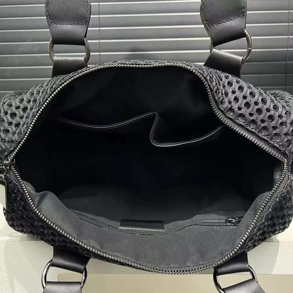 Ladies' Fashion Y2k Street Hot Girl Yansew Handbag Large Capacity Retro Splicing Punk Shoulder Bag