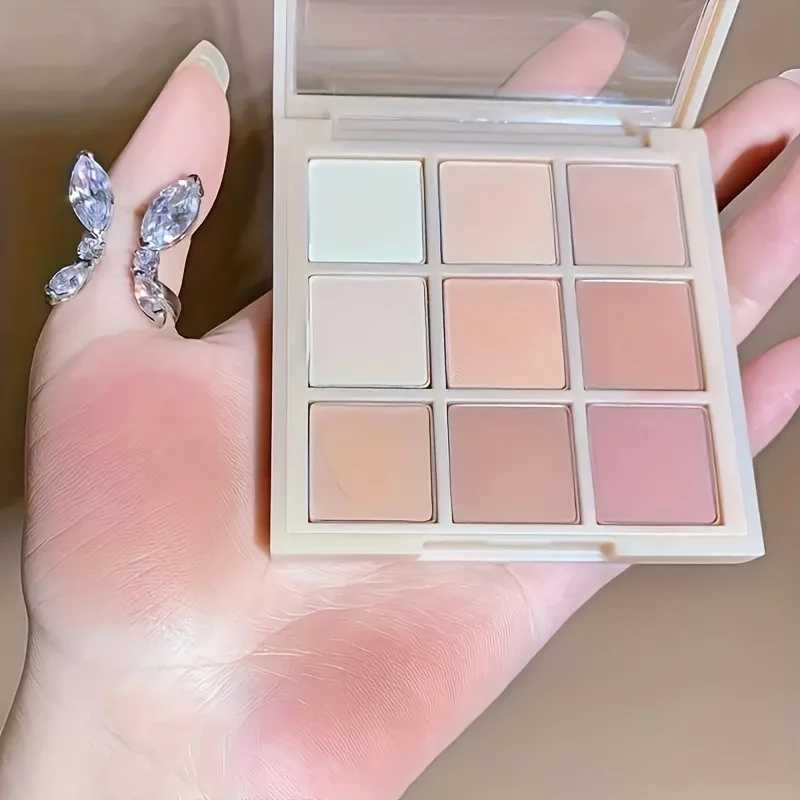 Multifunctional Eyeshadow Palette 9 Colors Various Shades Long Lasting Moisturizing Eye Shadow Palettes for Women Makeup KitXJ250520