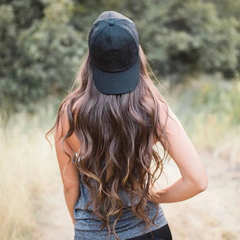 Unisex Mesh Cap Casual Plain Cotton Baseball Cap Adjustable Summer Trucker Hats For Women Men 250519