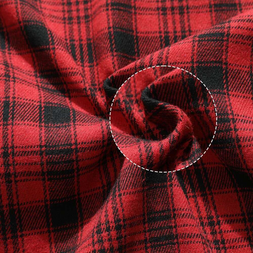 Slavinson Men's Jackets Spring Windproof Bomber Casual High Quality Overshirt Western Cowboy Flannel Plaid Lining Tops US Size Designer