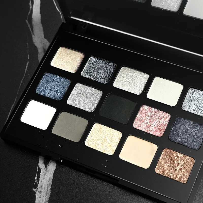 15 Colors Eye Shadow Palette Pearl Glitter Shimmer Smoky Dark Cool Toned Metal Cosmetic Waterproof Long-lasting For Easter W250520