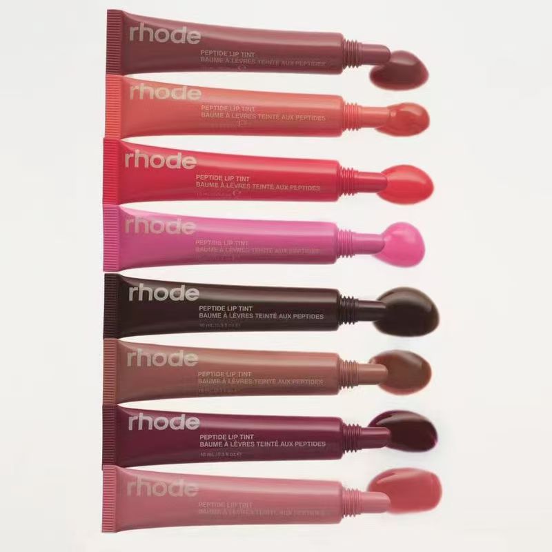 Rhode Make up Lip Gloss rhode Hailey lipstick Moisturizing Shiny glitter liquid lipstick clear lipgloss beauty Cosmetics 9colors to choose
