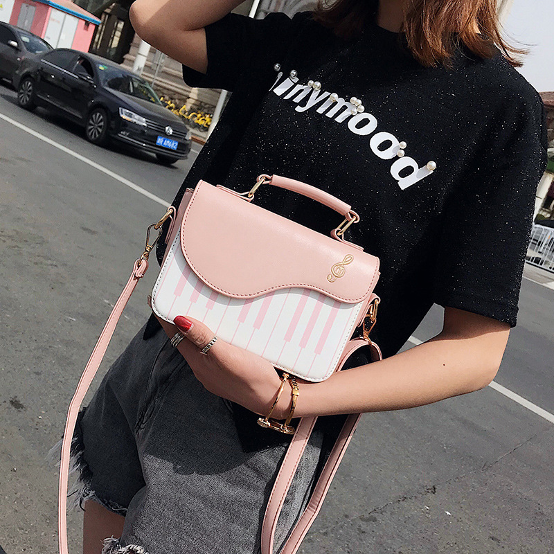 designer bag Bags women 2025 fashion Korean version single shoulder bag crossbody bag piano key small square women's bag